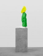 white green yellow mountain | UGO RONDINONE