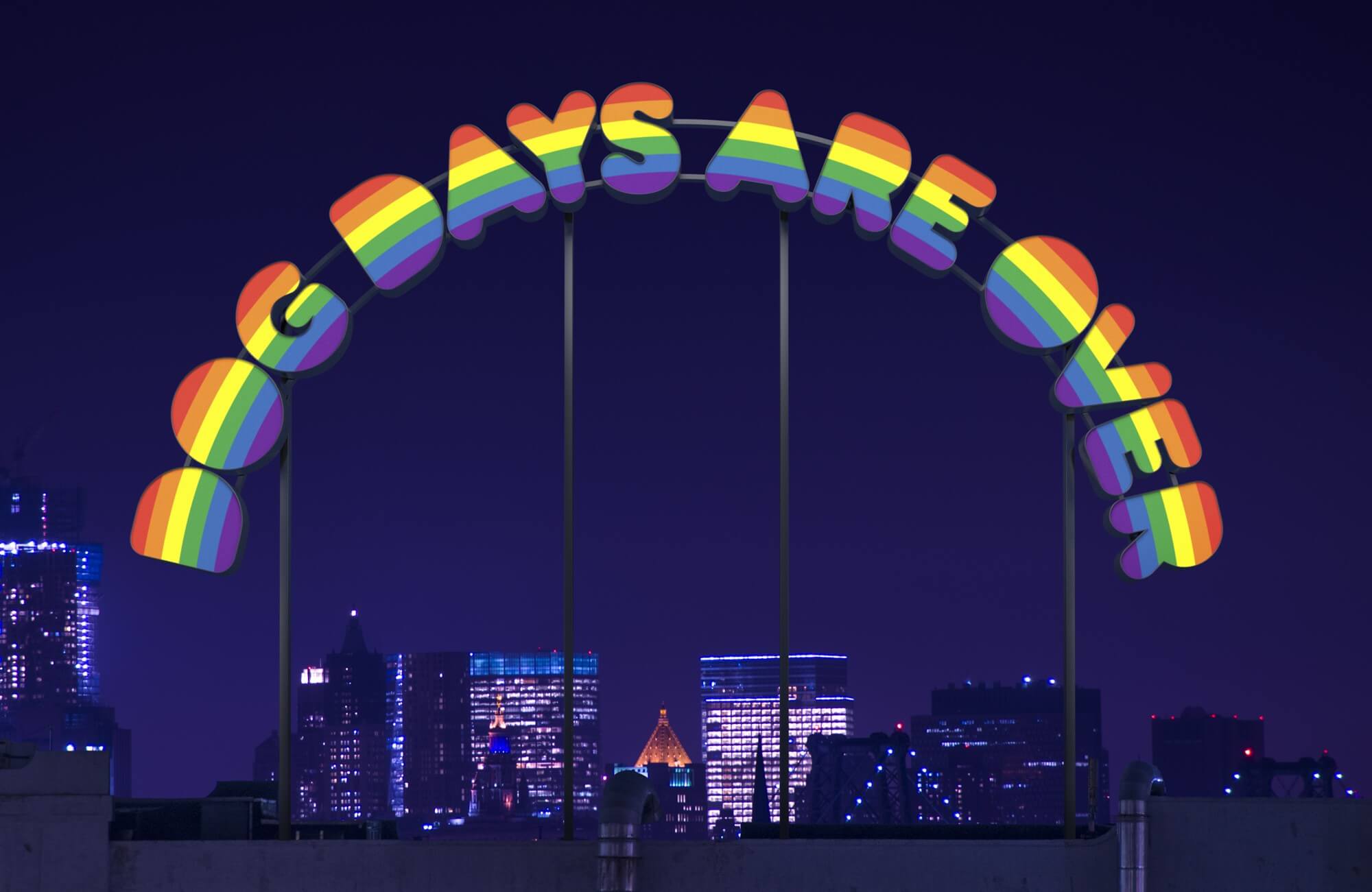 dog days are over | UGO RONDINONE
