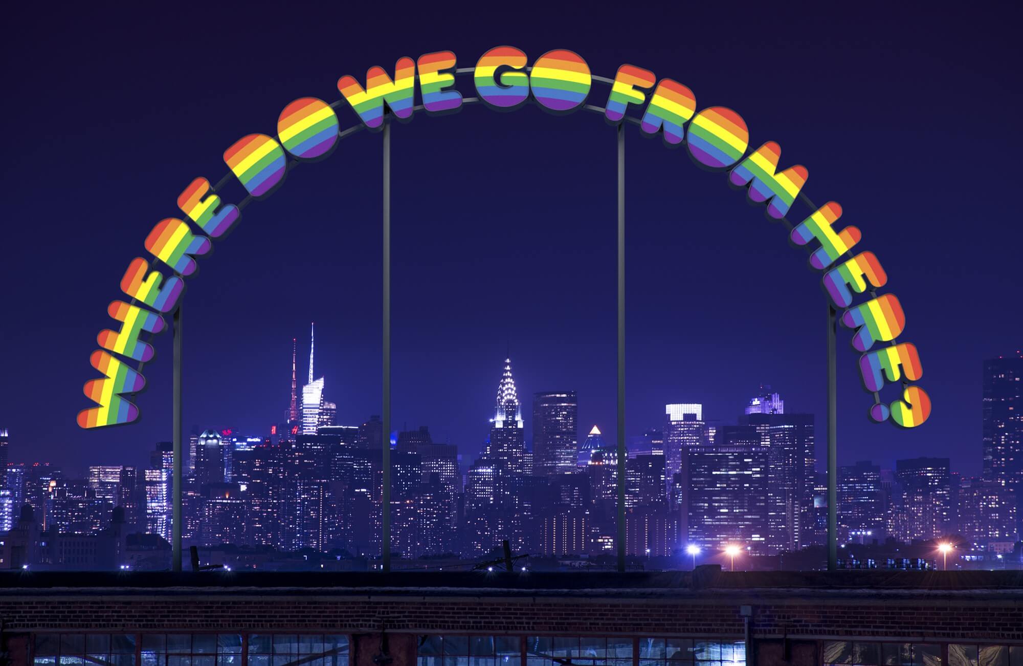 where do we go from here? | UGO RONDINONE