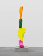 pink yellow green orange mountain | UGO RONDINONE