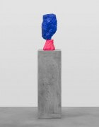 pink blue mountain | UGO RONDINONE
