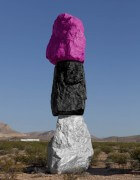silver black violet mountain | UGO RONDINONE
