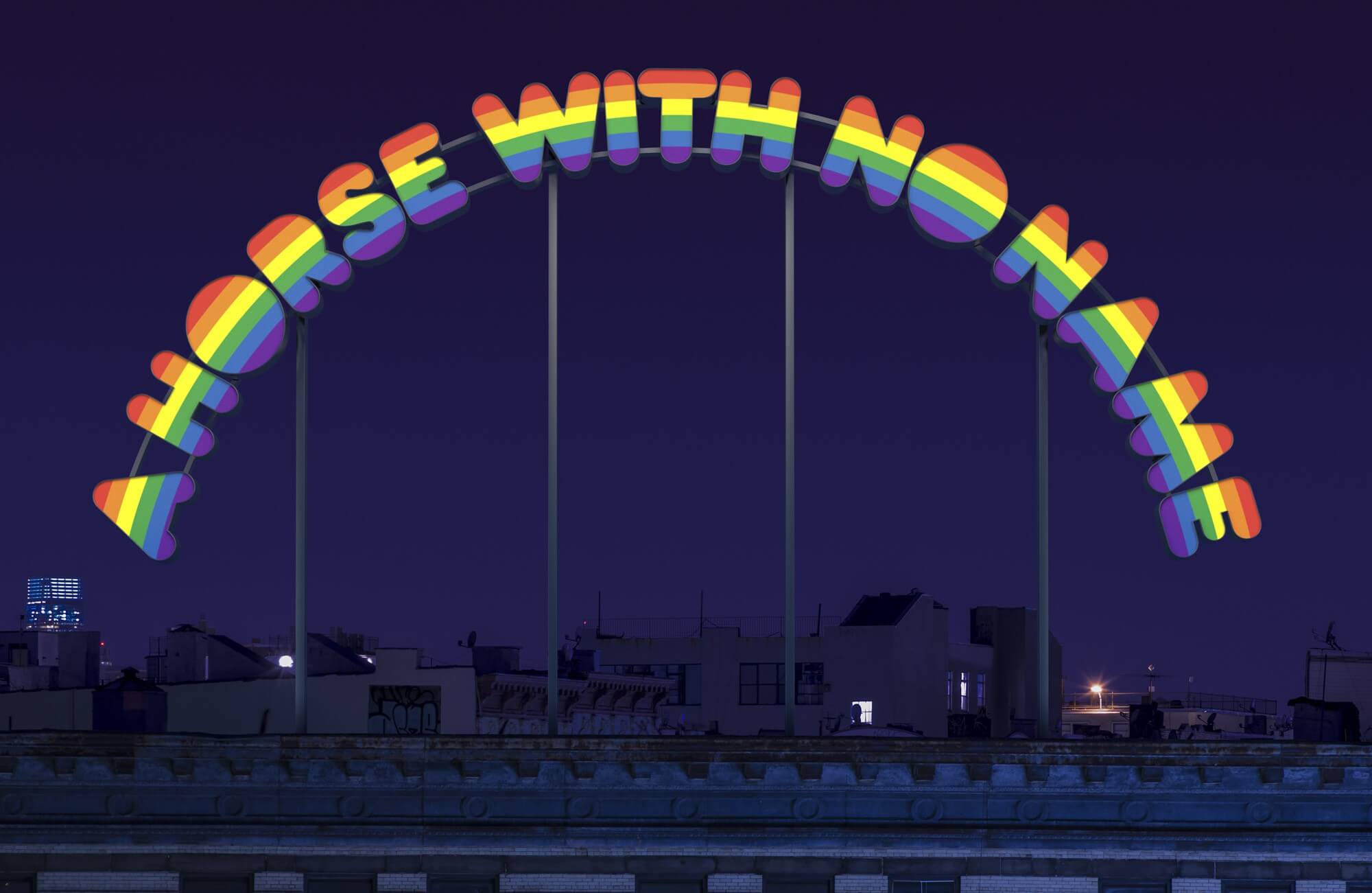 a horse with no name | UGO RONDINONE