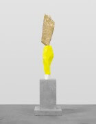 white yellow gold mountain | UGO RONDINONE