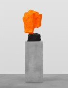 black orange mountain | UGO RONDINONE