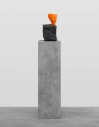 black orange mountain | UGO RONDINONE
