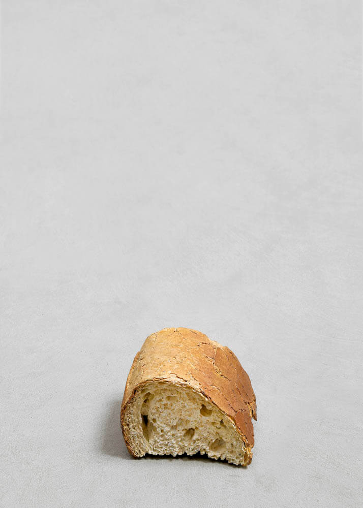 still.life. (a piece of bread) | UGO RONDINONE