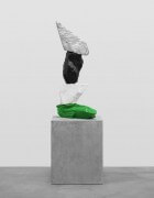 green white black silver mountain | UGO RONDINONE