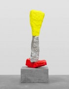 red silver yellow mountain | UGO RONDINONE