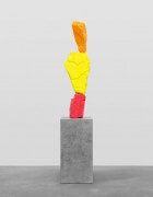 red yellow orange mountain | UGO RONDINONE