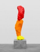 yellow orange red mountain | UGO RONDINONE