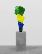 black blue yellow green mountain | UGO RONDINONE