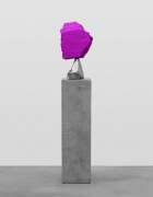 silver violet mountain | UGO RONDINONE