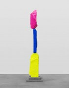 yellow blue pink mountain | UGO RONDINONE