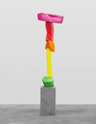 green yellow orange red pink mountain | UGO RONDINONE