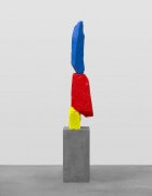 yellow red blue mountain | UGO RONDINONE