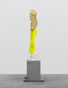 white yellow gold mountain | UGO RONDINONE