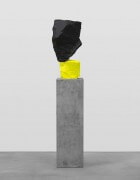 yelow black mountain | UGO RONDINONE