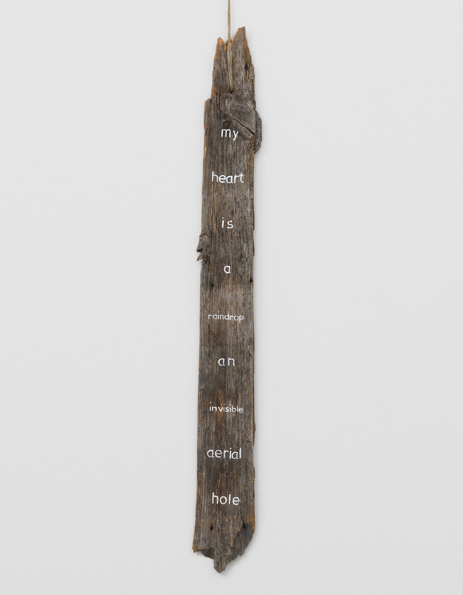 lines out to silence | UGO RONDINONE