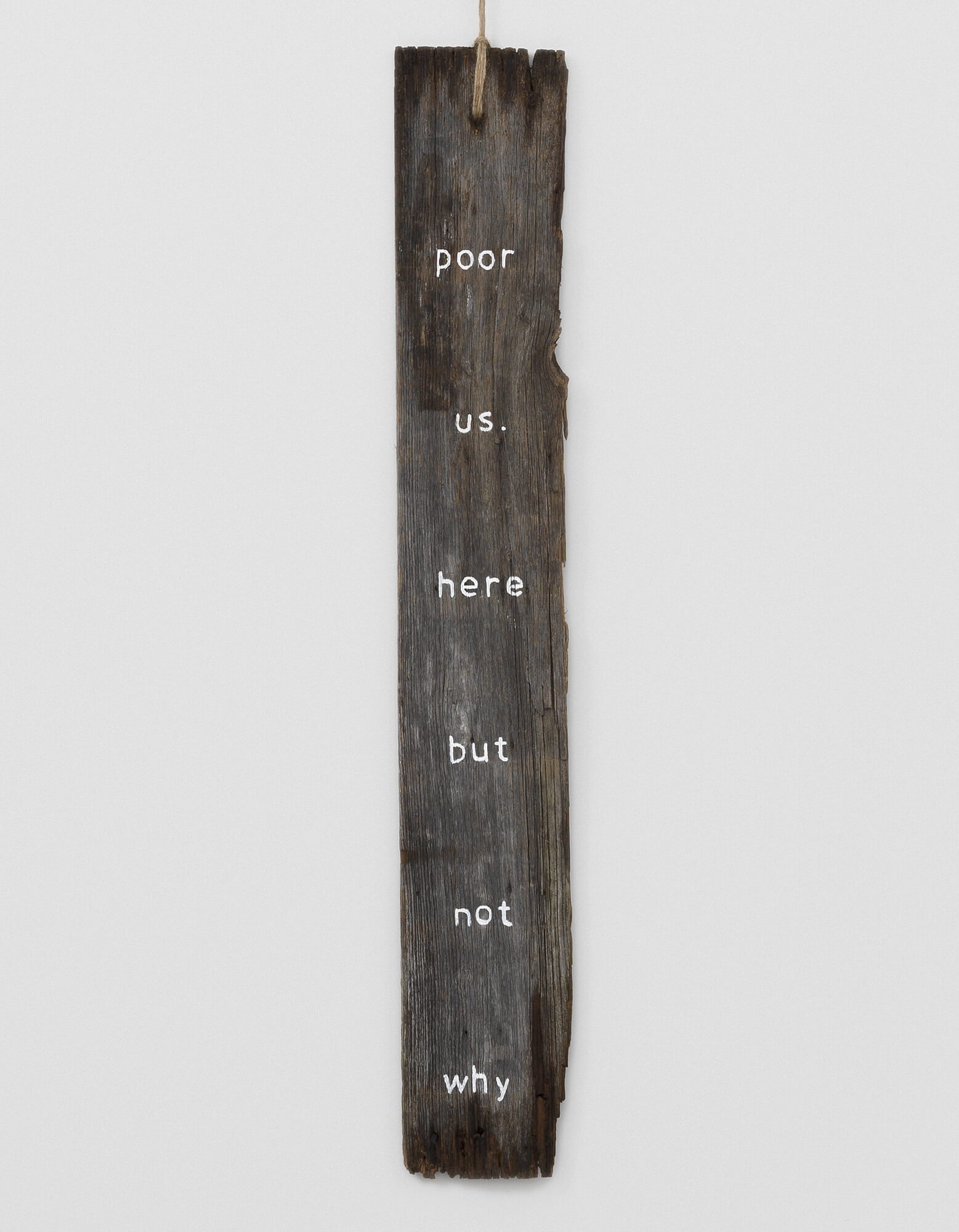 lines out to silence | UGO RONDINONE