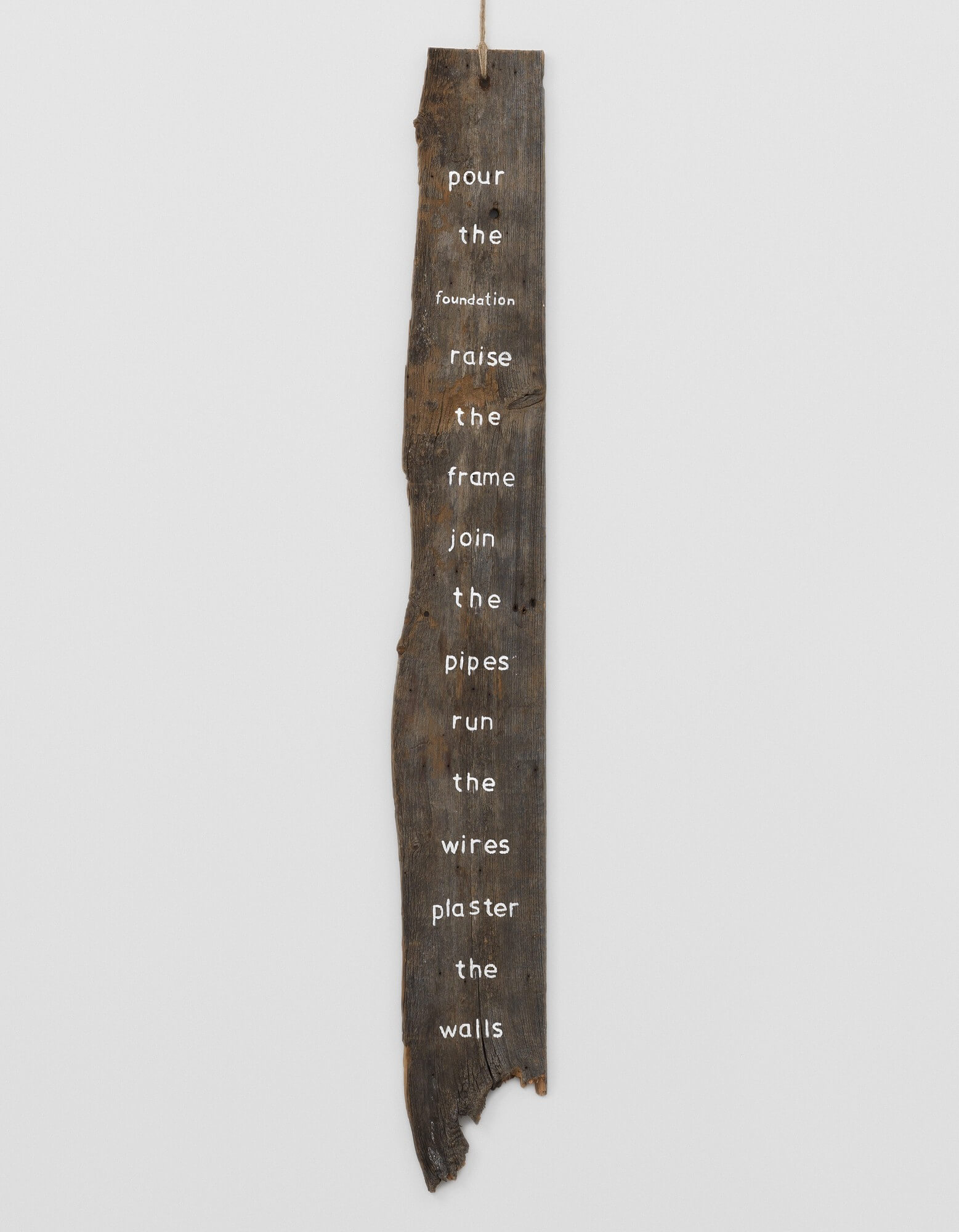 lines out to silence | UGO RONDINONE