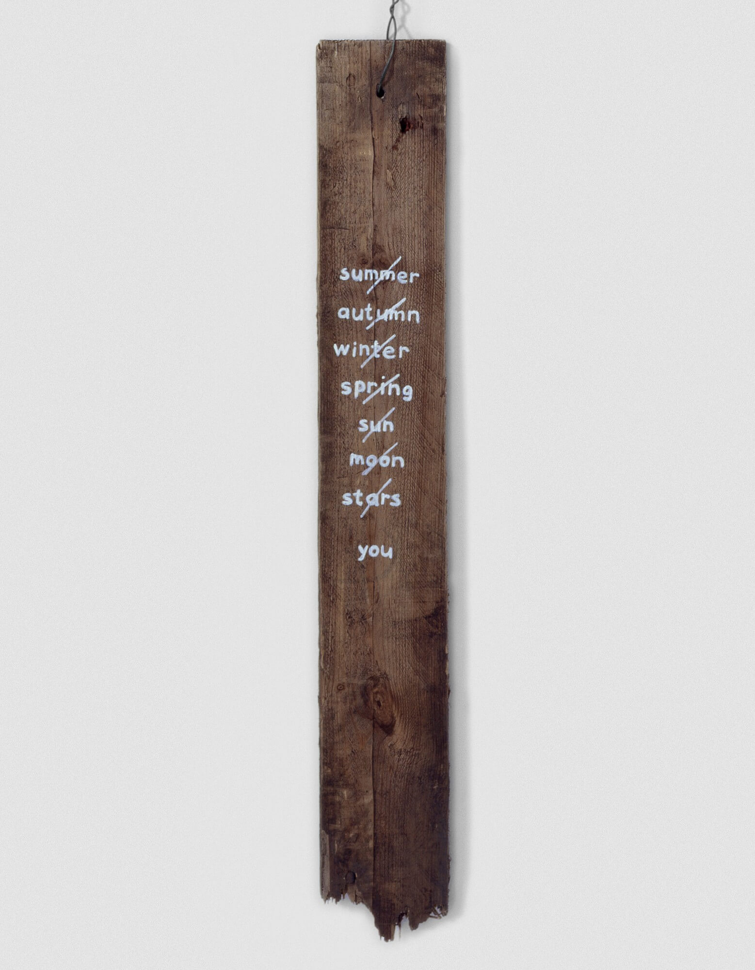 lines out to silence | UGO RONDINONE