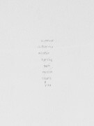 poem | UGO RONDINONE