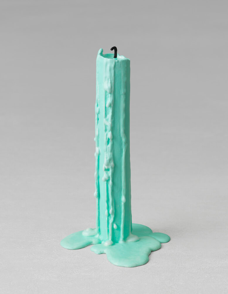 still.life. (mint green candle) | UGO RONDINONE
