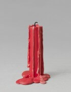 still.life. (carmine red candle) | UGO RONDINONE