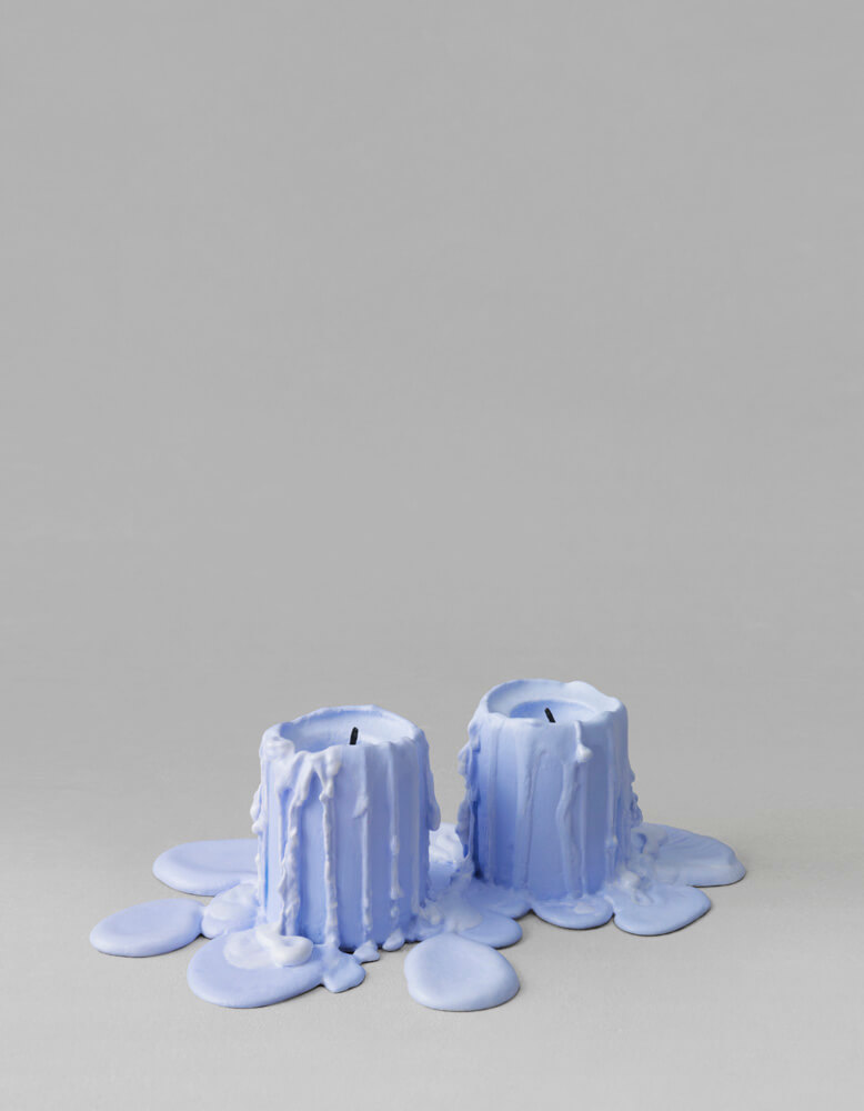 still.life. (wisteria purple candle) | UGO RONDINONE