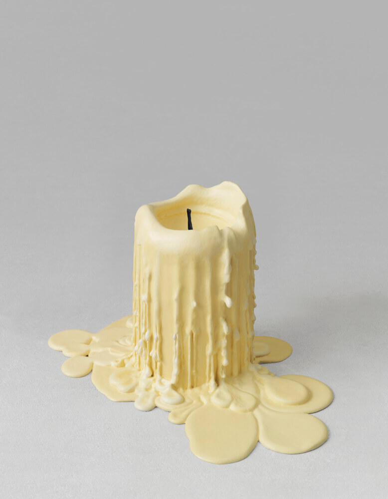 still.life. (beige candle) | UGO RONDINONE