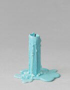 still.life. (turquoise blue candle) | UGO RONDINONE