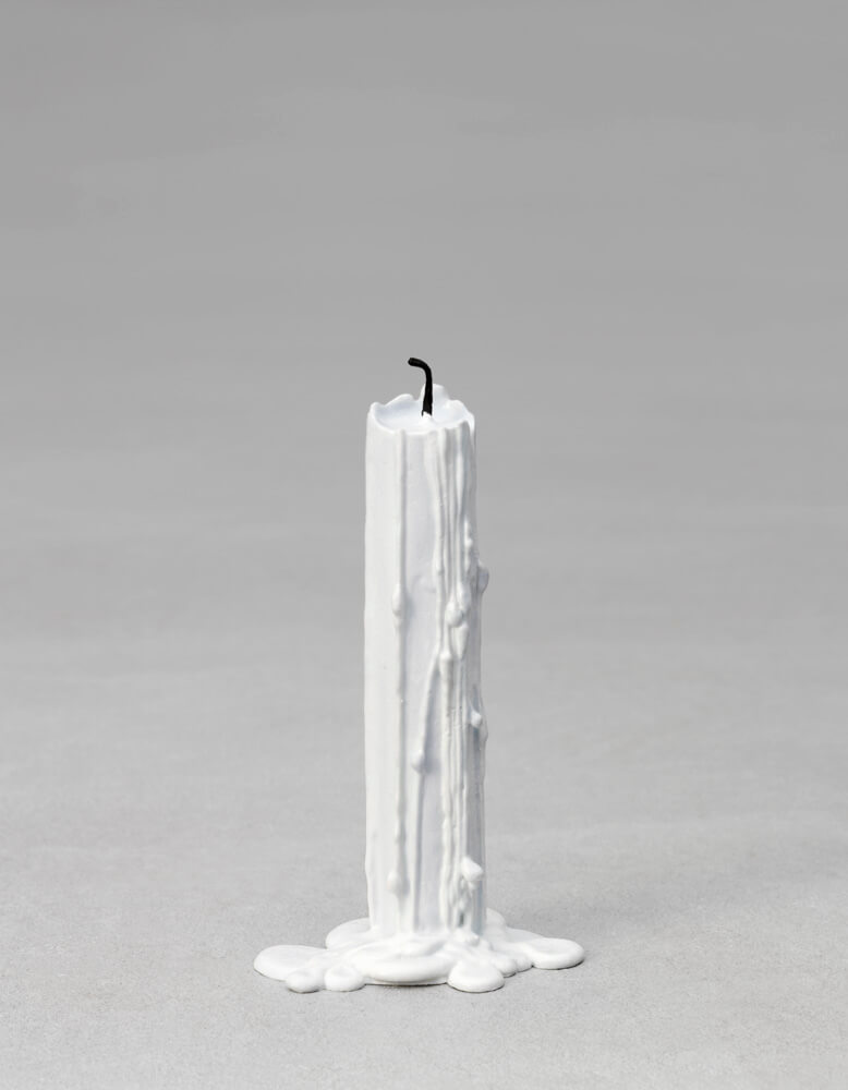 still.life. (snow white candle) | UGO RONDINONE