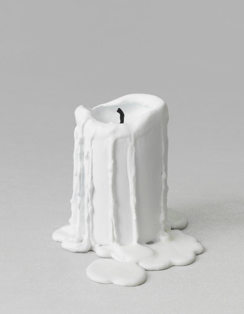 still.life. (vanilla white candle) | UGO RONDINONE