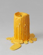 still.life. (carrot orange candle) | UGO RONDINONE