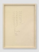 lines out to silence | UGO RONDINONE