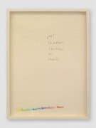 lines out to silence | UGO RONDINONE