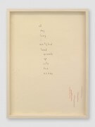 lines out to silence | UGO RONDINONE