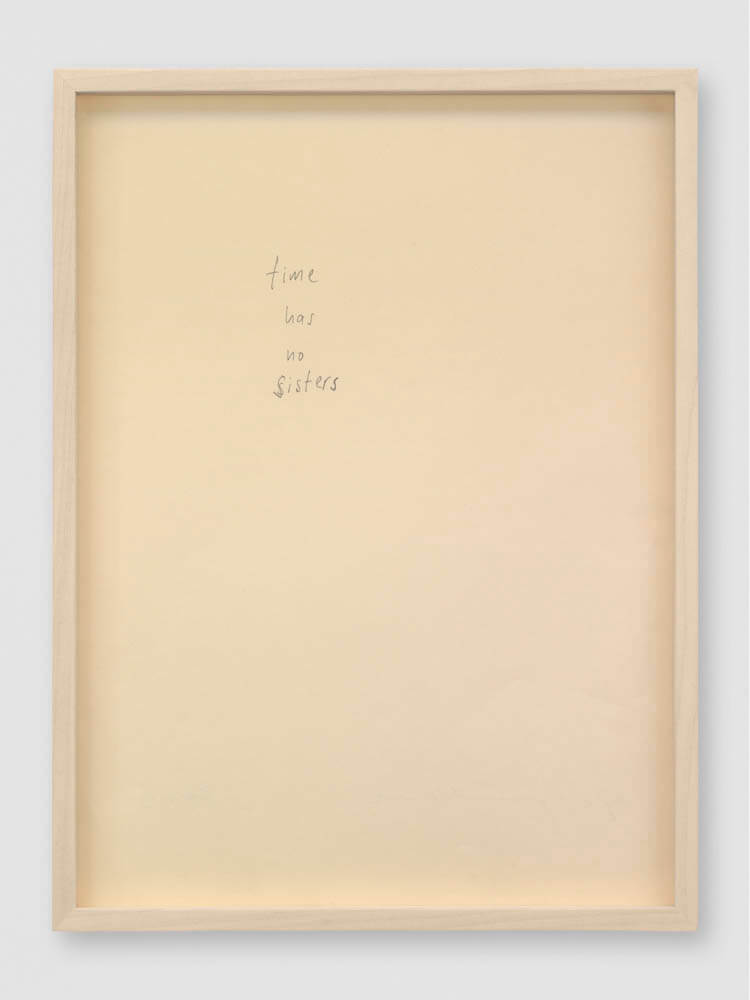 lines out to silence | UGO RONDINONE
