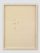 lines out to silence | UGO RONDINONE