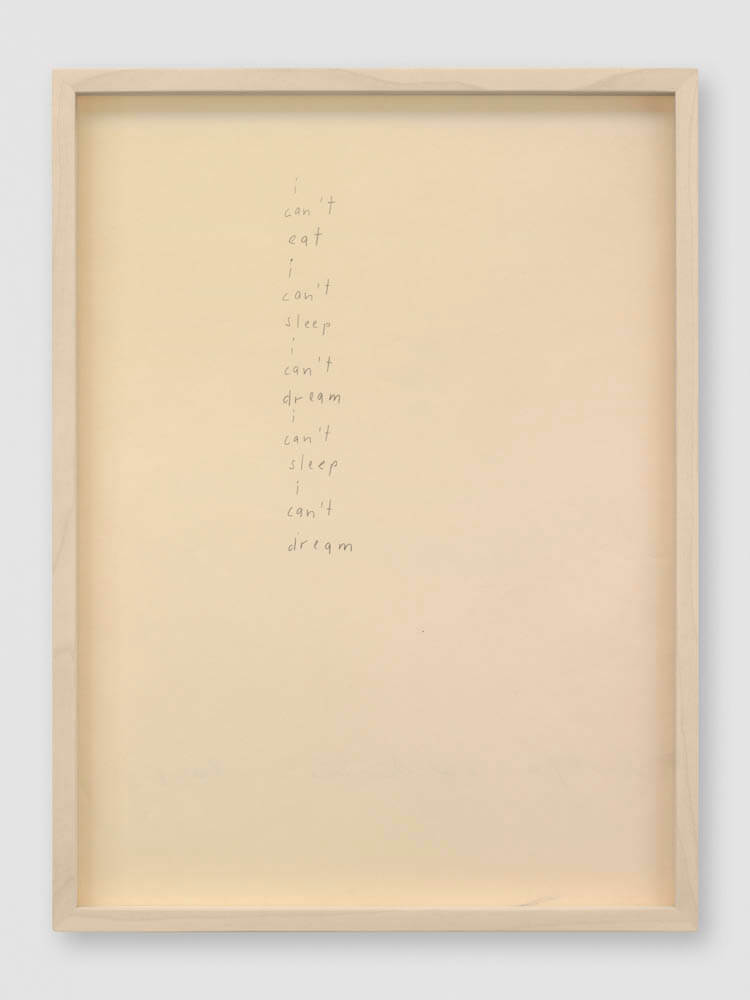 lines out to silence | UGO RONDINONE
