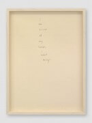 lines out to silence | UGO RONDINONE