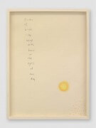 lines out to silence | UGO RONDINONE