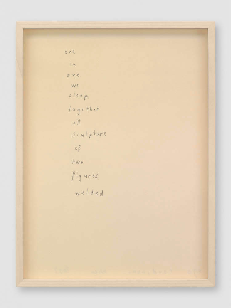 lines out to silence | UGO RONDINONE