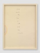 lines out to silence | UGO RONDINONE