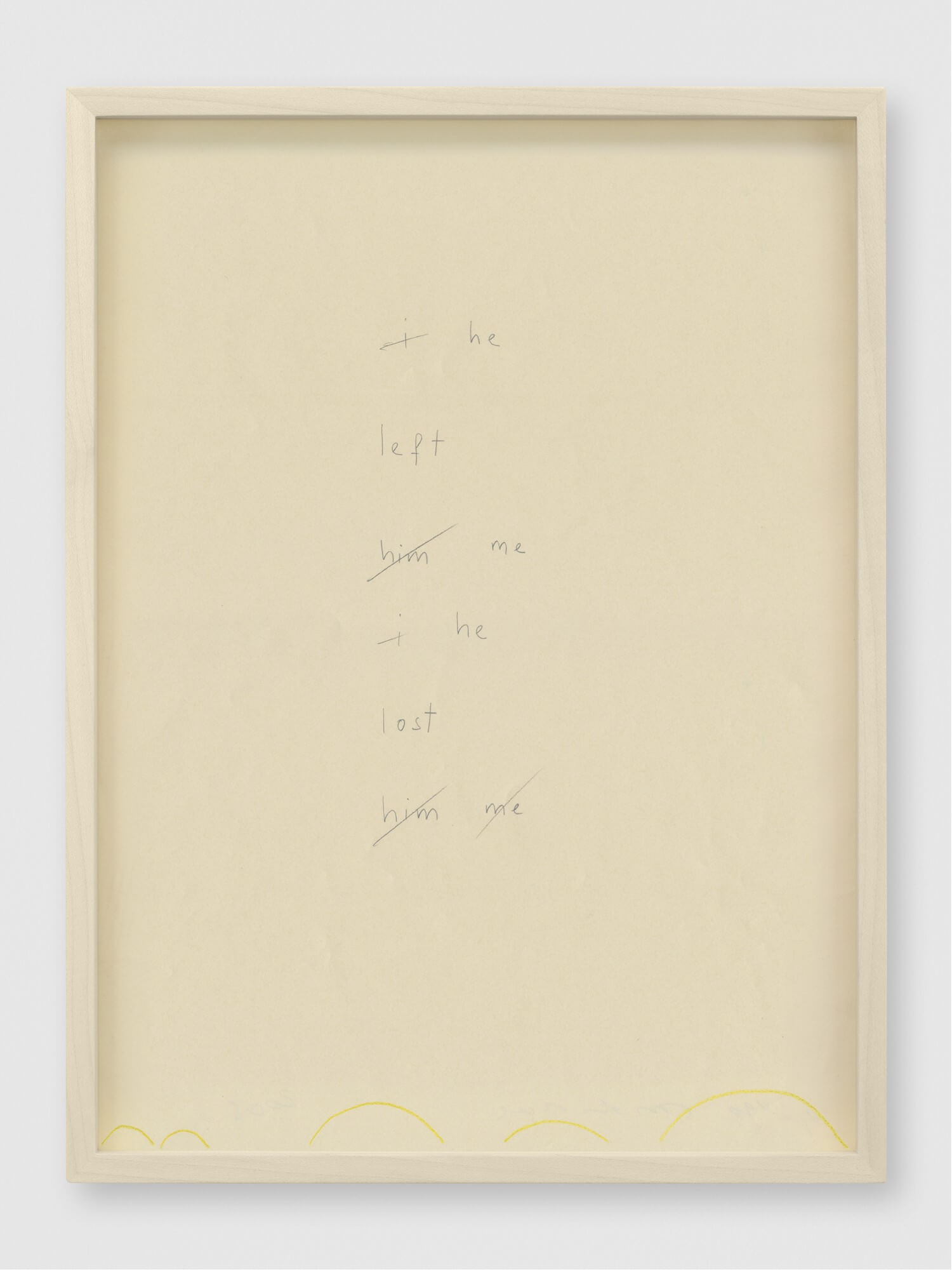 lines out to silence | UGO RONDINONE