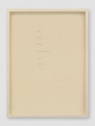 lines out to silence | UGO RONDINONE