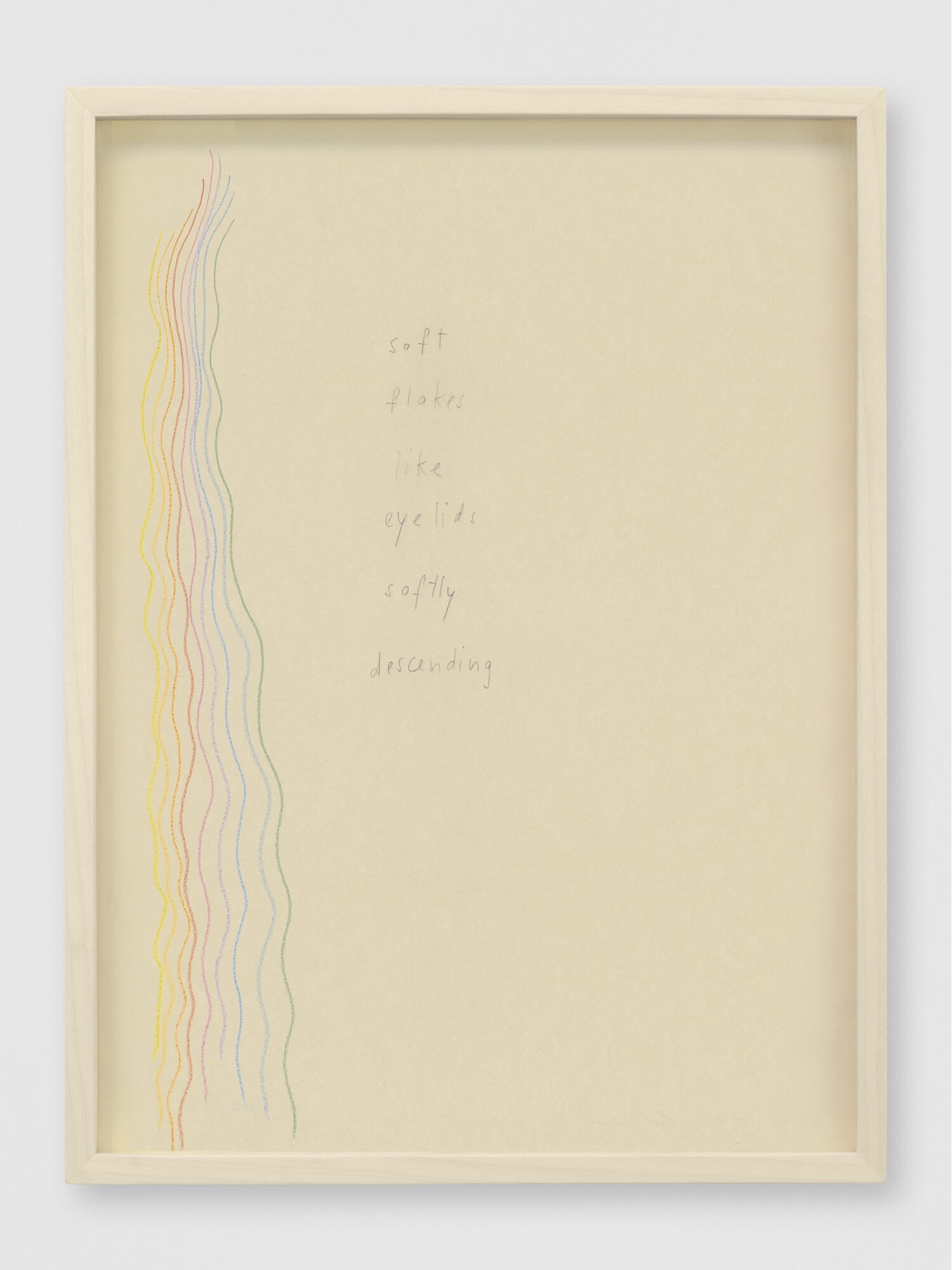 lines out to silence | UGO RONDINONE