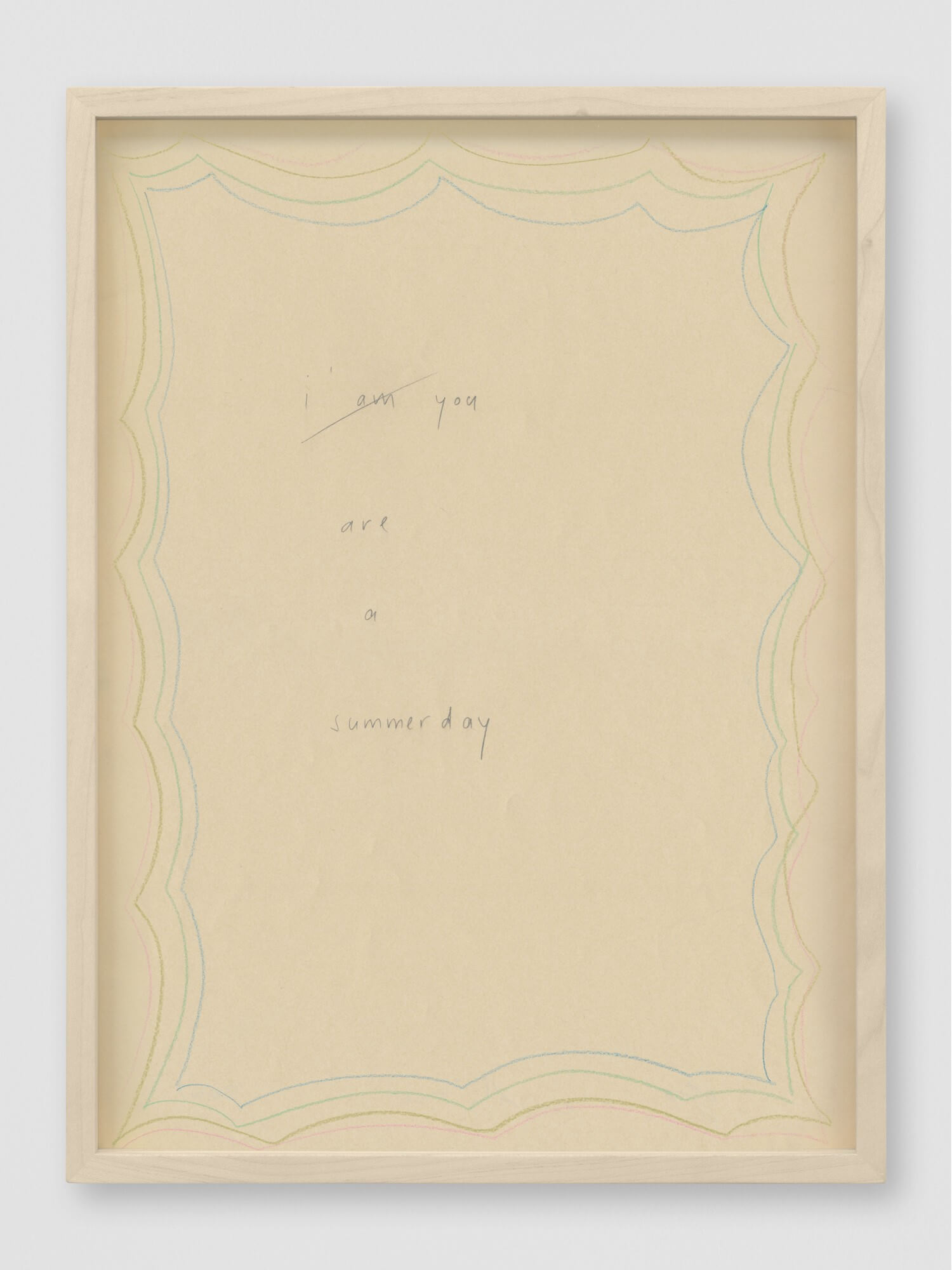 lines out to silence | UGO RONDINONE