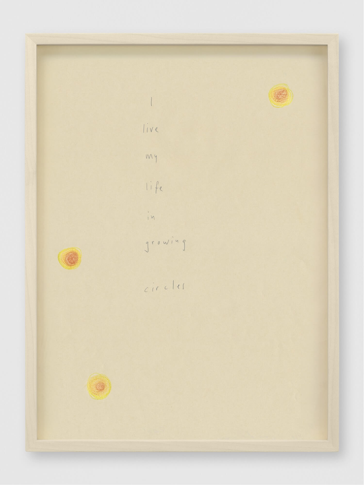 lines out to silence | UGO RONDINONE